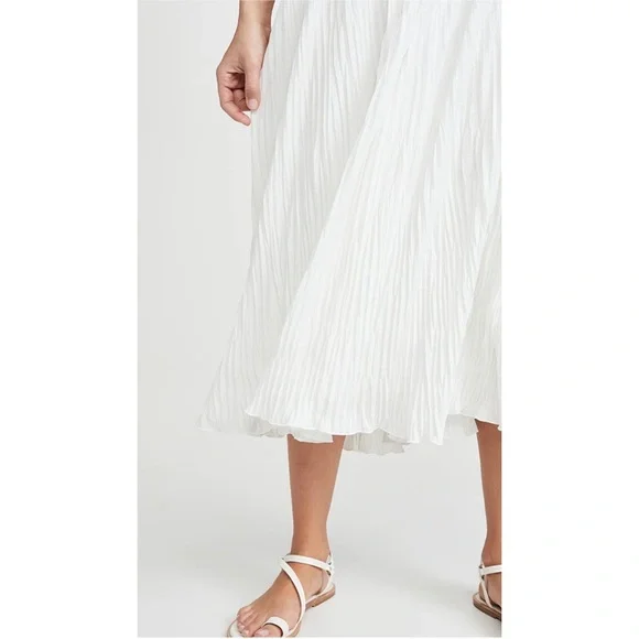 NWT Vince pleated scoop neck tank dress XS - Picture 2 of 4